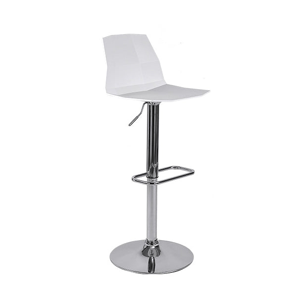 Industrial Adjustable Height Bar Stool Metal Bar Stool for Kitchen Clearhalo 'Bar Furniture' 'Bar Stools' 'bar_stools' 'furn' 'furn_bar_stools' 'Furniture' 'Kitchen & Dining Furniture' 6222242