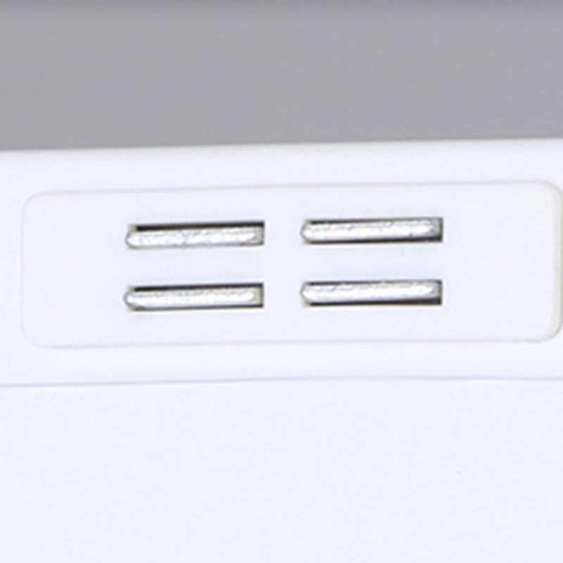 Modern Display Stand Steel Display Cabinet with Adjustable Interior Shelves Clearhalo 'Display & China Cabinets' 'display_china_cabinets' 'furn' 'furn_display_china_cabinets' 'Furniture' 'Kitchen & Dining Furniture' 6222547