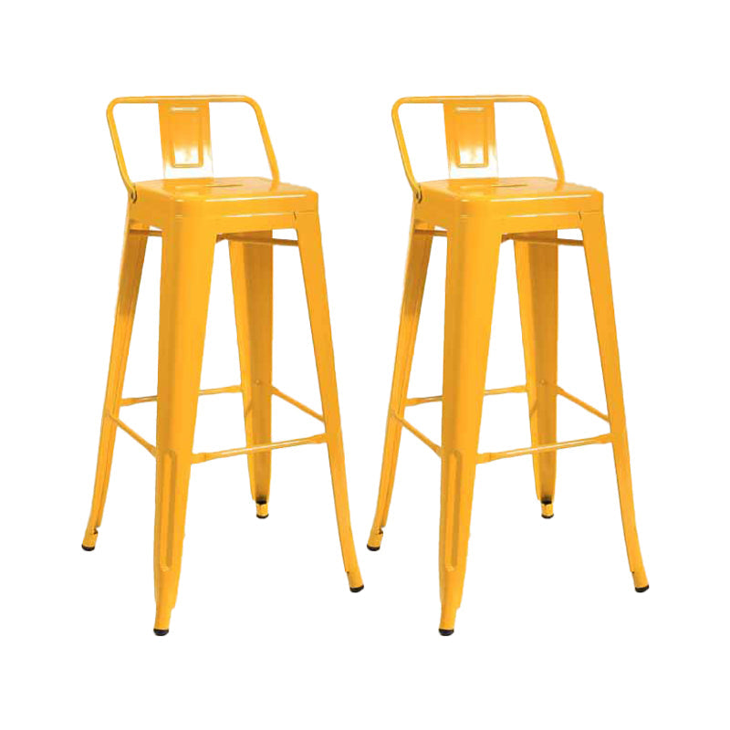 Contemporary Pub Dining Set 1/2/3 Pieces Table and Stool for Bar Yellow 29.9"H Stool (Set of 2) Clearhalo 'Bar Furniture' 'furn' 'furn_home_bar_bar_sets' 'Furniture' 'Home Bars & Bar Sets' 'home_bar_bar_sets' 'Kitchen & Dining Furniture' 6222631