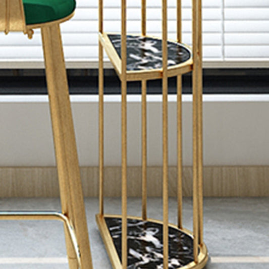 Set di pub fisso in stile glam 1/3 pezzi Set di banconi ovali in pietra