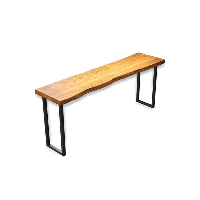 1/4/5-teiliges modernes Tischset, rechteckiger Bartisch aus Holz mit rückenfreien Hockern