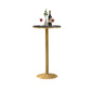 Metal Contemporary Pub Table Set 1/2/3/4 Pieces Bar Set with Upholstered Stools