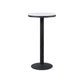 Metal Contemporary Pub Table Set 1/2/3/4 Pieces Bar Set with Upholstered Stools