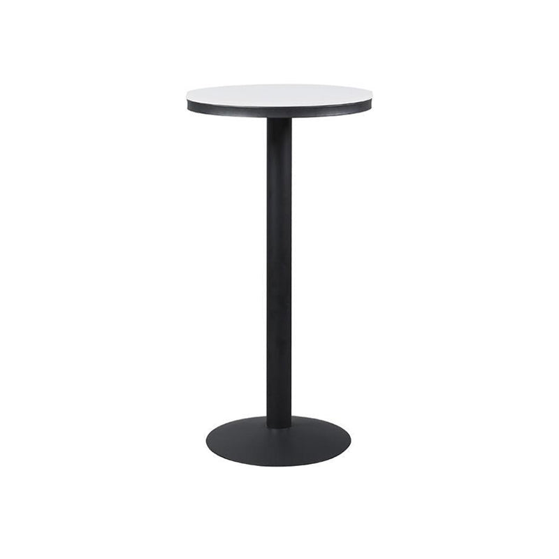 Metal Contemporary Pub Table Set 1/2/3/4 Pieces Bar Set with Upholstered Stools