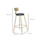 Glam Style Bar Table Set 1/2/3 Pieces Bar Table with Metal Stools Clearhalo 'Bar Furniture' 'furn' 'furn_home_bar_bar_sets' 'Furniture' 'Home Bars & Bar Sets' 'home_bar_bar_sets' 'Kitchen & Dining Furniture' 6222818