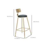 Tavolo da bar in stile glam set 1/2/3 pezzi da bar con sgabelli in metallo