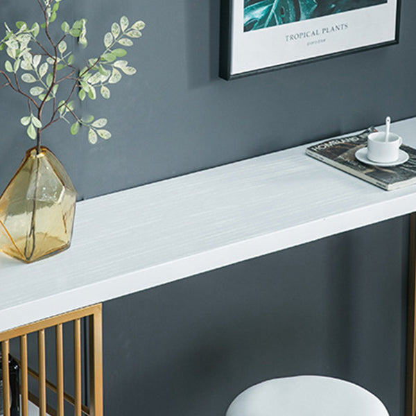 Glam Bar Table Set 1/3 Pieces Rectangle Wood Counter Table with Stools Clearhalo 'Bar Furniture' 'furn' 'furn_home_bar_bar_sets' 'Furniture' 'Home Bars & Bar Sets' 'home_bar_bar_sets' 'Kitchen & Dining Furniture' 6222846