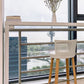 White Table and Stool Set 1/2/3 Pieces Modern Bar Table and Stools Clearhalo 'Bar Furniture' 'furn' 'furn_home_bar_bar_sets' 'Furniture' 'Home Bars & Bar Sets' 'home_bar_bar_sets' 'Kitchen & Dining Furniture' 6222883