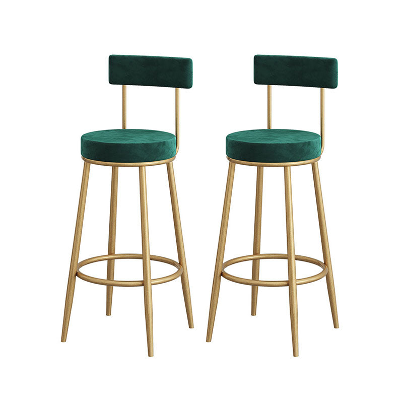 Industrial Style Bar Table Set 1/3 Pieces Stone Fixed Counter Table Set Green 30"H Stools (Set of 2) Clearhalo 'Bar Furniture' 'furn' 'furn_home_bar_bar_sets' 'Furniture' 'Home Bars & Bar Sets' 'home_bar_bar_sets' 'Kitchen & Dining Furniture' 6222902