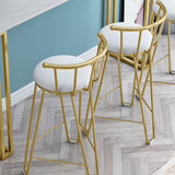 Glam Style Bar Table Set 1/4/7 Pieces Stone Rectangle Counter Table Set for Dining Room