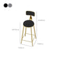 Glam Style Bar Table Set 1/4/7 Pieces Stone Rectangle Counter Table Set for Dining Room Clearhalo 'Bar Furniture' 'furn' 'furn_home_bar_bar_sets' 'Furniture' 'Home Bars & Bar Sets' 'home_bar_bar_sets' 'Kitchen & Dining Furniture' 6222938