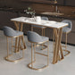Glam Barhocker- und Tischset 1/2/5-teiliges Tisch- und Hocker-Set
