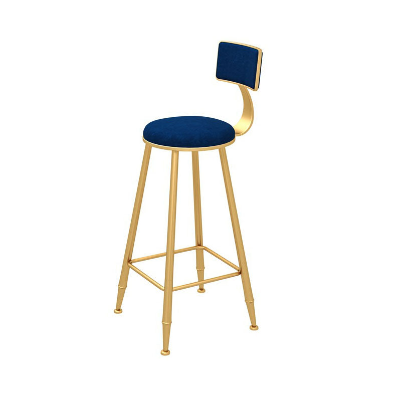 Glam Rectangle Bar Table Set 1/3/5 Pieces Faux Marble Counter Table Set for Dining Room Blue 30"H Stool (Single) Clearhalo 'Bar Furniture' 'furn' 'furn_home_bar_bar_sets' 'Furniture' 'Home Bars & Bar Sets' 'home_bar_bar_sets' 'Kitchen & Dining Furniture' 6222958