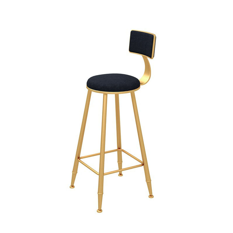 Glam Rectangle Bar Table Set 1/3/5 Pieces Faux Marble Counter Table Set for Dining Room Black 30"H Stool (Single) Clearhalo 'Bar Furniture' 'furn' 'furn_home_bar_bar_sets' 'Furniture' 'Home Bars & Bar Sets' 'home_bar_bar_sets' 'Kitchen & Dining Furniture' 6222969