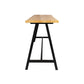 Industrial Style Bar Table Set 1/2/9 Pieces Rectangle Solid Wood Counter Set Clearhalo 'Bar Furniture' 'furn' 'furn_home_bar_bar_sets' 'Furniture' 'Home Bars & Bar Sets' 'home_bar_bar_sets' 'Kitchen & Dining Furniture' 6223029