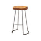 Industrial Style Bar Table Set 1/2/9 Pieces Rectangle Solid Wood Counter Set Clearhalo 'Bar Furniture' 'furn' 'furn_home_bar_bar_sets' 'Furniture' 'Home Bars & Bar Sets' 'home_bar_bar_sets' 'Kitchen & Dining Furniture' 6223032