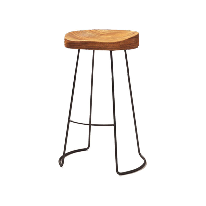 Industrial Style Bar Table Set 1/2/9 Pieces Rectangle Solid Wood Counter Set Clearhalo 'Bar Furniture' 'furn' 'furn_home_bar_bar_sets' 'Furniture' 'Home Bars & Bar Sets' 'home_bar_bar_sets' 'Kitchen & Dining Furniture' 6223032