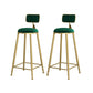 Glam Bar Stool and Table Set 1/2/3 Pieces Pub Table Set for Dining Room Green 30"H Stools (Set of 2) Clearhalo 'Bar Furniture' 'furn' 'furn_home_bar_bar_sets' 'Furniture' 'Home Bars & Bar Sets' 'home_bar_bar_sets' 'Kitchen & Dining Furniture' 6223101