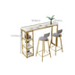 Glam Bar Stool and Table Set 1/2/3 Pieces Pub Table Set for Dining Room Clearhalo 'Bar Furniture' 'furn' 'furn_home_bar_bar_sets' 'Furniture' 'Home Bars & Bar Sets' 'home_bar_bar_sets' 'Kitchen & Dining Furniture' 6223112