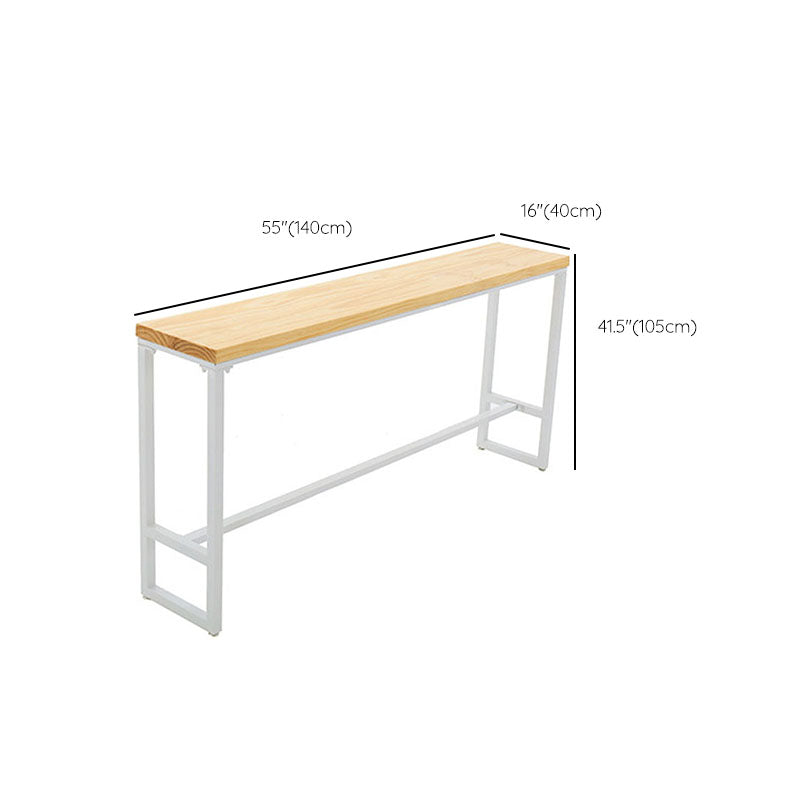 Industrial Bar Table Set 1/2/4/7 Pieces Solid Wood Counter Table Set for Indoor Clearhalo 'Bar Furniture' 'furn' 'furn_home_bar_bar_sets' 'Furniture' 'Home Bars & Bar Sets' 'home_bar_bar_sets' 'Kitchen & Dining Furniture' 6223130