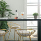 Industrial Table and Stool 1/4 Pieces Solid Wood Pub Table Set Clearhalo 'Bar Furniture' 'furn' 'furn_home_bar_bar_sets' 'Furniture' 'Home Bars & Bar Sets' 'home_bar_bar_sets' 'Kitchen & Dining Furniture' 6223179