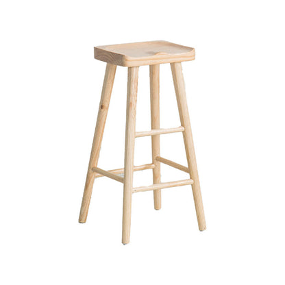 Mesa de bar fija estilo Glam, juego de mostrador rectangular de madera maciza de 1/3 piezas