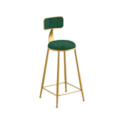 Glam Style Bar Table Set 1/5 Pieces Rectangle Faux Marble Counter Table Green 30"H Stool (Single) Clearhalo 'Bar Furniture' 'furn' 'furn_home_bar_bar_sets' 'Furniture' 'Home Bars & Bar Sets' 'home_bar_bar_sets' 'Kitchen & Dining Furniture' 6223238