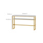 Glam Style Bar Table Set 1/5 Pieces Rectangle Faux Marble Counter Table Clearhalo 'Bar Furniture' 'furn' 'furn_home_bar_bar_sets' 'Furniture' 'Home Bars & Bar Sets' 'home_bar_bar_sets' 'Kitchen & Dining Furniture' 6223248