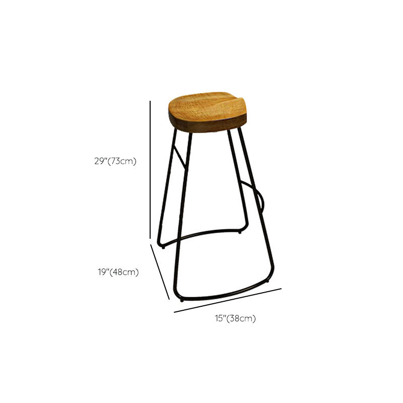 Industrial Style Bar Table 1/2/11 Pieces Rectangle Solid Wood Counter Set Clearhalo 'Bar Furniture' 'furn' 'furn_home_bar_bar_sets' 'Furniture' 'Home Bars & Bar Sets' 'home_bar_bar_sets' 'Kitchen & Dining Furniture' 6223271