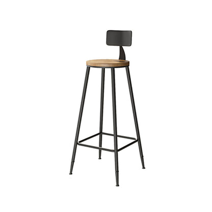 Tavolo da bar in stile industriale Set da bancone in legno massello rettangolare da 1/7 pezzi