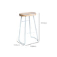 Modern Style Bar Table 1/5 Pieces Rectangle Solid Wood Counter Set