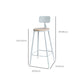Modern Style Bar Table 1/5 Pieces Rectangle Solid Wood Counter Set