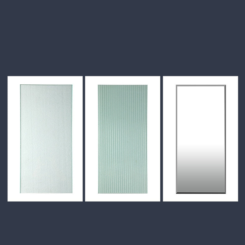 Modern Style Metal Prep Table 29.53"H Rolling Glass Prep Table for Home Use