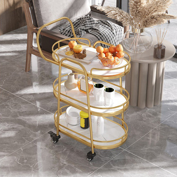 33,46 "tavolo da preparazione ovale in stile contemporaneo alto tavolo da preparazione in metallo per cucina