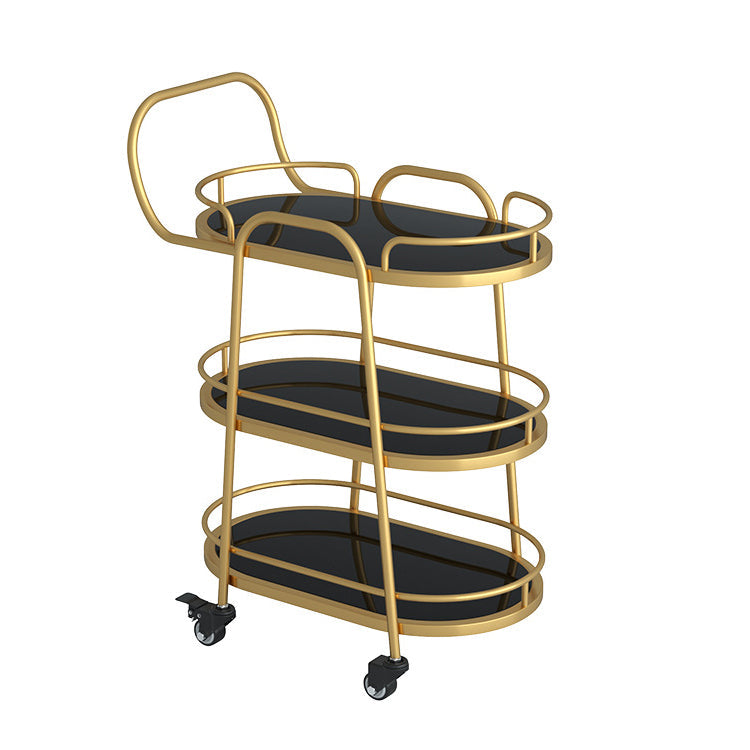 33,46 "tavolo da preparazione ovale in stile contemporaneo alto tavolo da preparazione in metallo per cucina