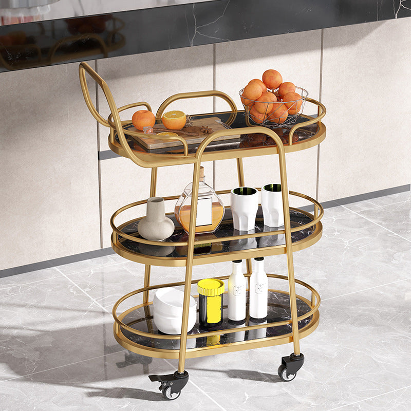 33,46 "tavolo da preparazione ovale in stile contemporaneo alto tavolo da preparazione in metallo per cucina