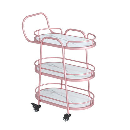 33,46 "tavolo da preparazione ovale in stile contemporaneo alto tavolo da preparazione in metallo per cucina