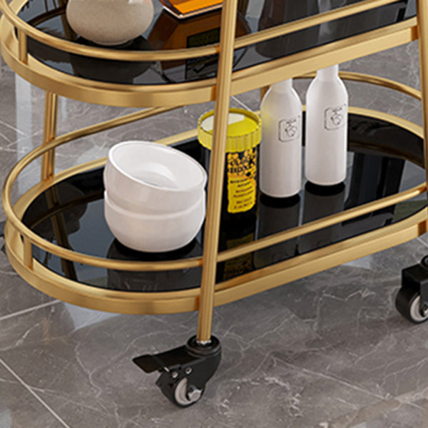 33,46 "tavolo da preparazione ovale in stile contemporaneo alto tavolo da preparazione in metallo per cucina