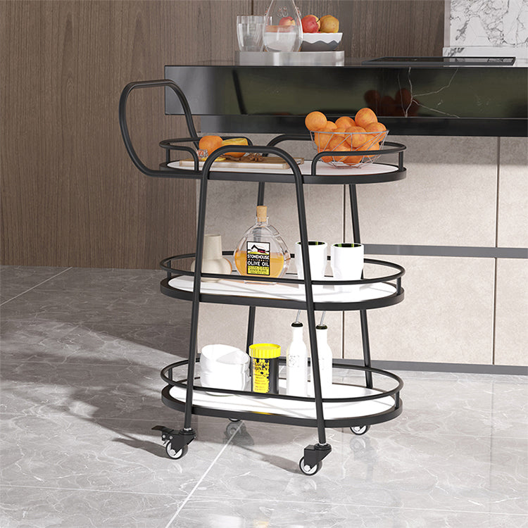 33,46 "tavolo da preparazione ovale in stile contemporaneo alto tavolo da preparazione in metallo per cucina