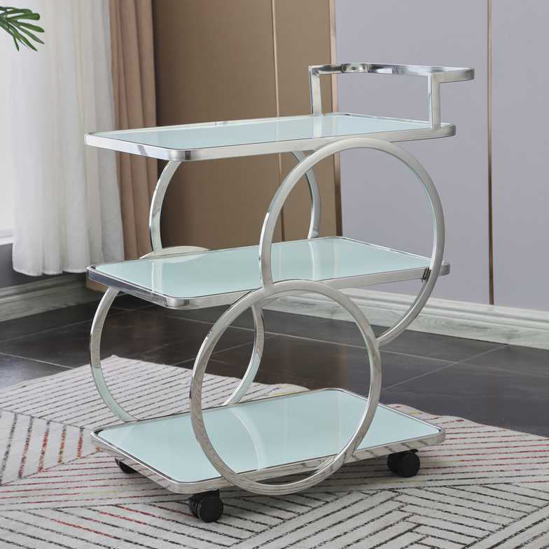 31,50 "Hoge hedendaagse stijl Prep Table Rolling Metal Prep Table voor keuken