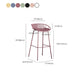 Contemporary Metal Bar Stool Plastic Counter Stools for Home Use Clearhalo 'Bar Furniture' 'Bar Stools' 'bar_stools' 'furn' 'furn_bar_stools' 'Furniture' 'Kitchen & Dining Furniture' 6226366