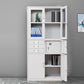 Steel Filing Cabinet Fire-Resistant File Cabinet with Lock and Storage