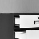 Archivo de archivos de metal Archivo resistente al fuego con cajones