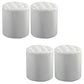 Modern Faux Leather Pouf Water Resistant Pure Color Square for Home Decor Gloss White Round 4 Piece Set Clearhalo 'furn' 'furn_ottomans_poufs' 'Furniture' 'Living Room Furniture' 'Ottomans & Poufs' 'ottomans_poufs' 6227082