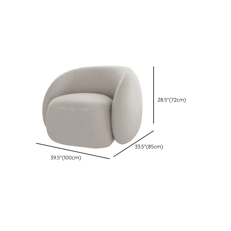 Divano retro stretto in fico contemporaneo con braccio di smoking in bianco