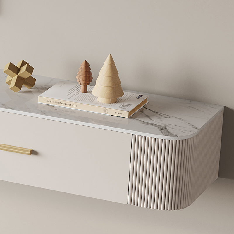Modern Wall Mount TV Stand 2 Drawers Wooden TV Console for Living Room Clearhalo 'furn' 'furn_tv_stands_entertainment_centers' 'Furniture' 'Living Room Furniture' 'TV Stands & Entertainment Centers' 'TV Stands & Media Storage Furniture' 'tv_stands_entertainment_centers' 6227898