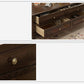 Traditional Wood TV Console Open Storage TV Media Stand with Drawers for Living Room Clearhalo 'furn' 'furn_tv_stands_entertainment_centers' 'Furniture' 'Living Room Furniture' 'TV Stands & Entertainment Centers' 'TV Stands & Media Storage Furniture' 'tv_stands_entertainment_centers' 6228024