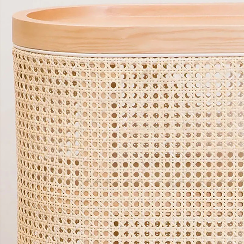 12 "W Modern Bedside Gabinet Accent Mesa de acento Nightshand con 3 estantes