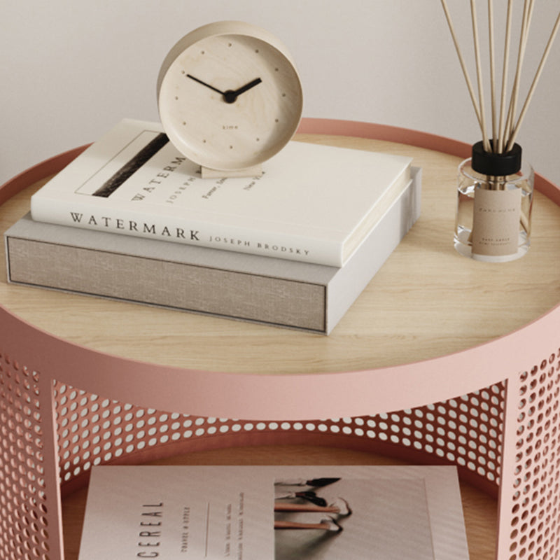 16 "W x 20" H Armadi a letto in legno massiccio comodino moderno con 2 ripiani per soggiorno