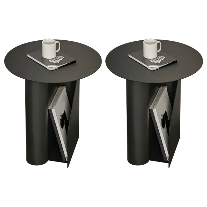 Comodino in metallo comodino mobile contemporaneo per camera da letto